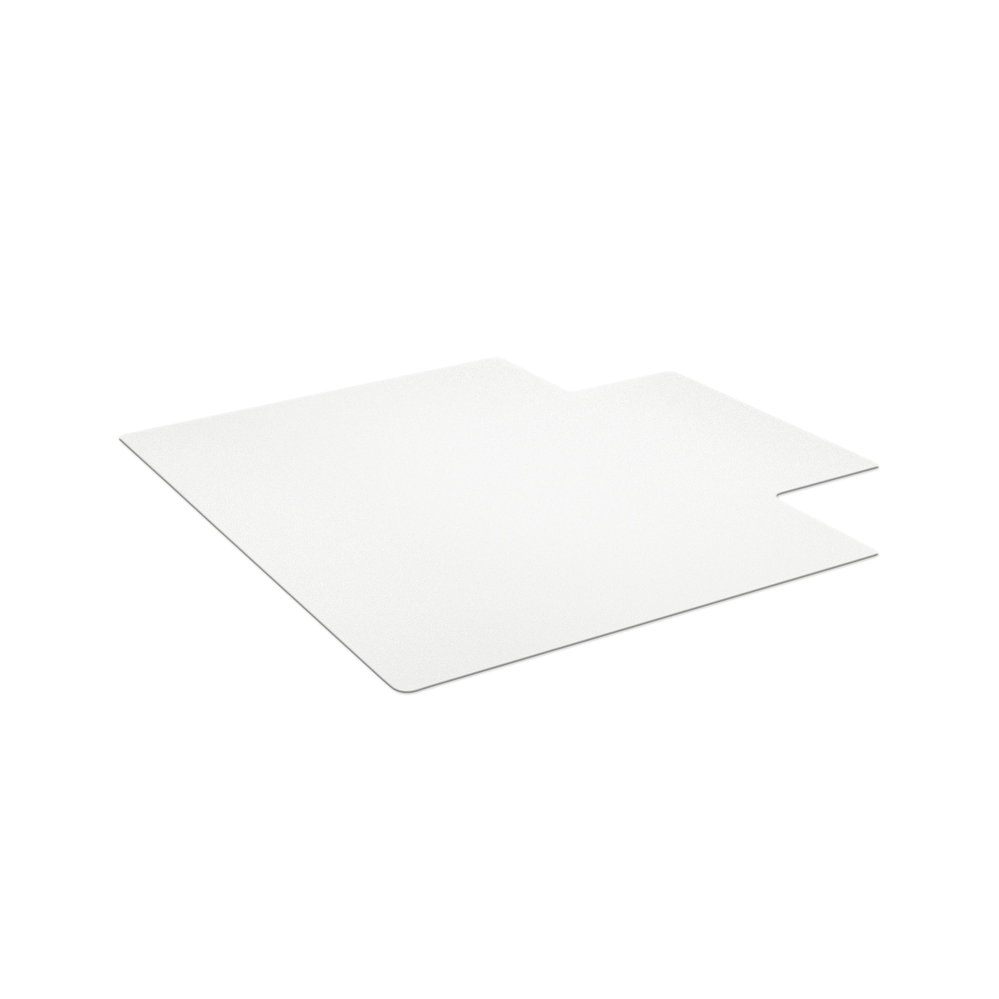 Aleco ES Robbins, Chair Mat with Lip for Light Use on HF, 45in.x53in., Length 53 in, Width 45 in, Material Vinyl, Model# 131827